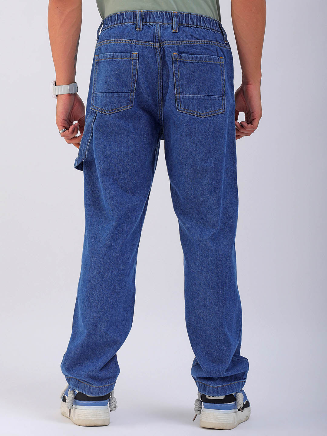 Shop Men's Solid G365 Relaxed Fit Jeans Online.