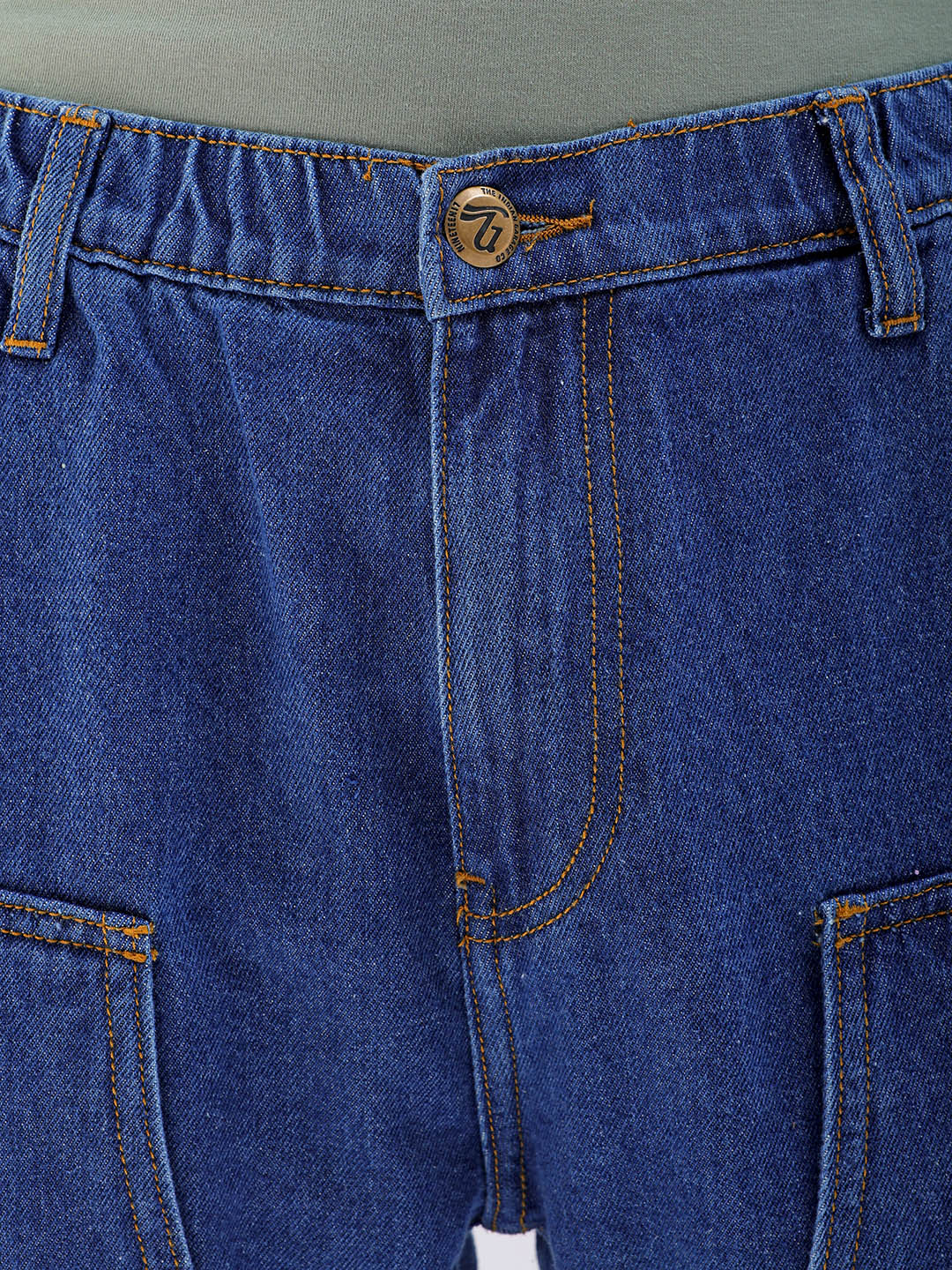 Shop Men's Solid G365 Relaxed Fit Jeans Online.