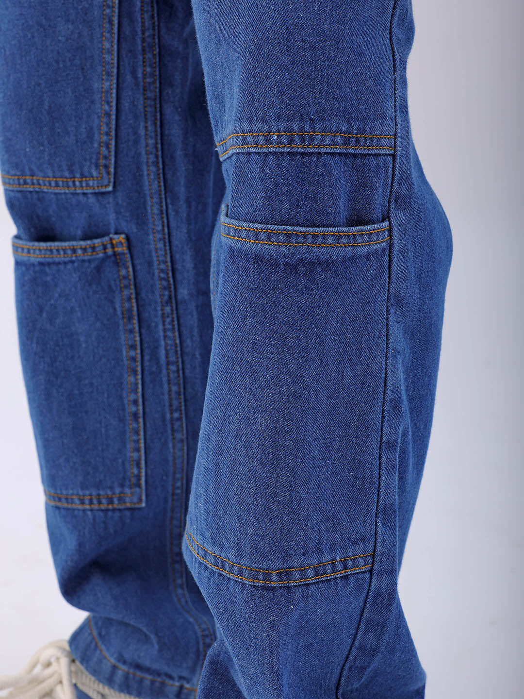 Shop Men's Solid G365 Relaxed Fit Jeans Online.