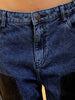 Women's Blue Carpenter Fit Solid Jeans
