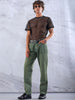 Shop Men's Solid Relaxed Straight Fit Jeans Online.