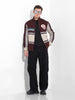 Men's Maroon Regular Fit Graphic Printed Street Wear Shirt
