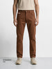 Men's Brown Slim Fit Casual Jeans