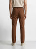 Men's Brown Slim Fit Casual Jeans