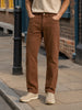 Men's Brown Slim Fit Casual Jeans