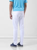 Men's White Slim Fit Casual Jeans