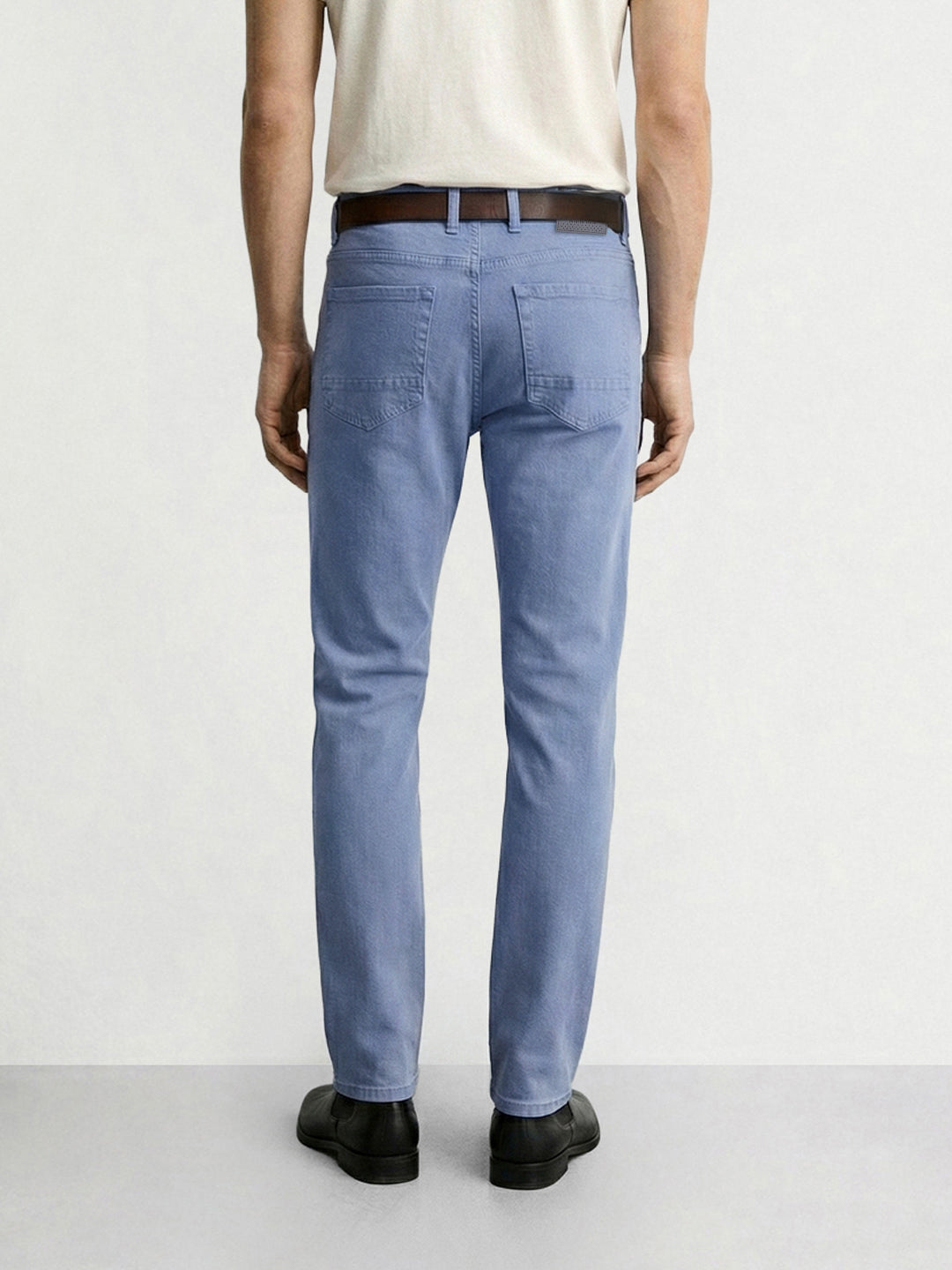 Men's Blue Slim Fit Casual Jeans