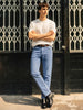 Men's Blue Slim Fit Casual Jeans