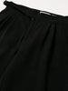 Men's Black Regular Fit Solid Casual Trousers