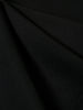 Men's Black Regular Fit Solid Casual Trousers