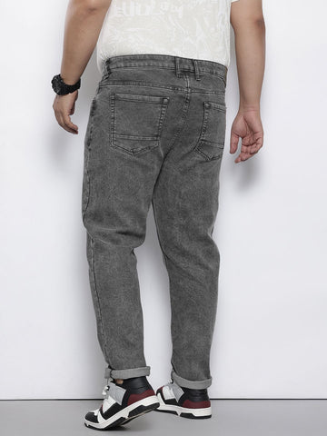 Men's Oversized Grey  Jeans