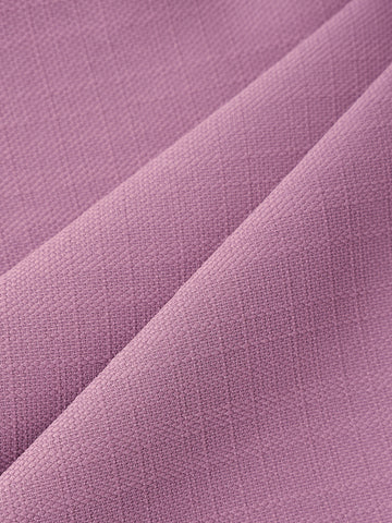 Men's Purple Relaxed Fit Solid Resort Wear Shorts