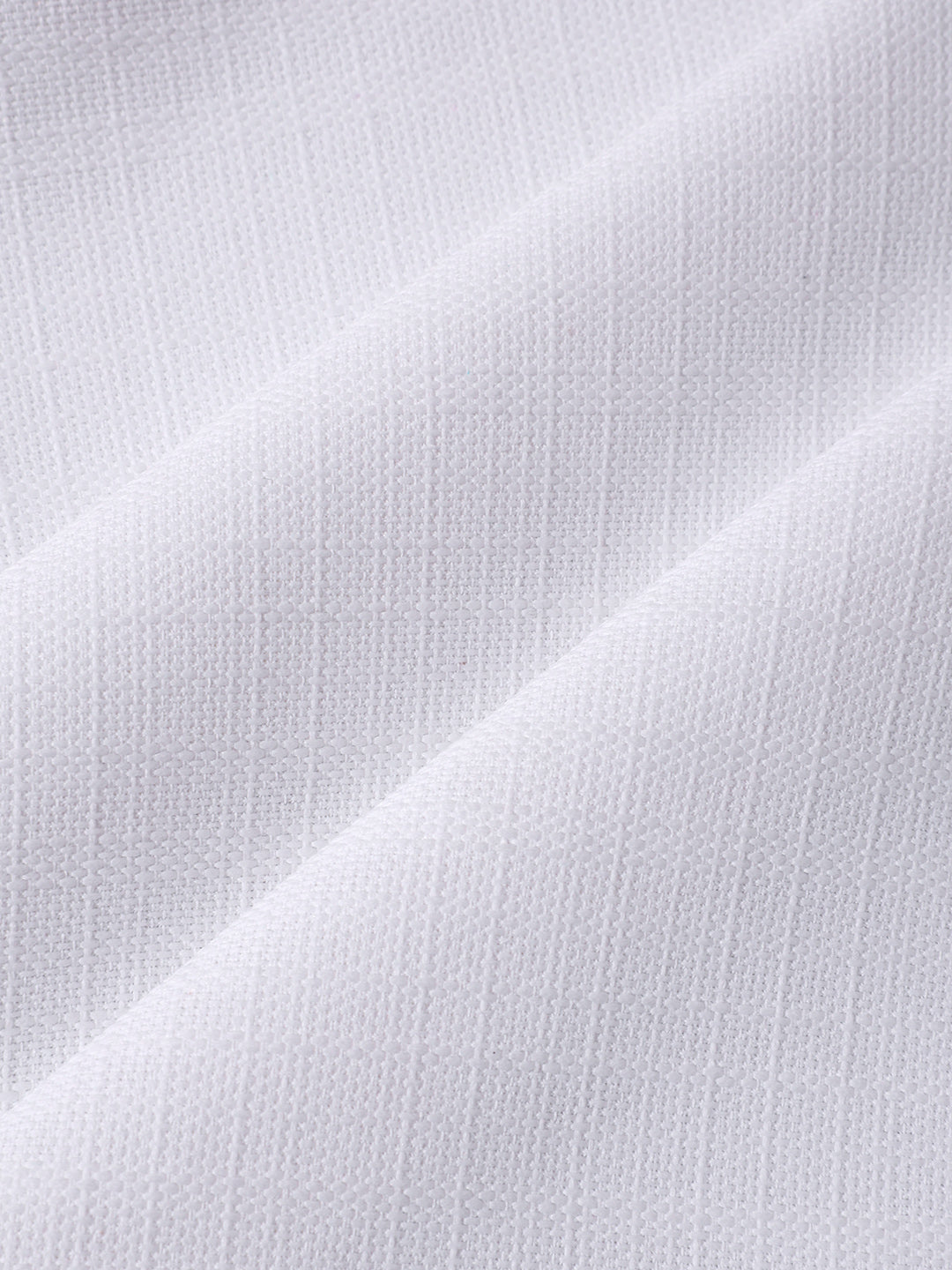 Men's White Relaxed Fit Solid Resort Wear Shorts