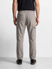 Men's Grey Straight Fit Solid Casual Cargo