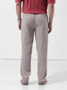 Men's Grey Regular Fit Casual Trousers