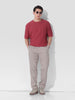 Men's Grey Regular Fit Casual Trousers
