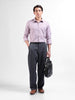 Men's Grey Loose Fit Casual Trousers