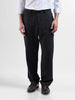 Men's Black Loose Fit Casual Trousers