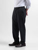 Men's Black Loose Fit Casual Trousers