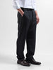 Men's Black Loose Fit Casual Trousers