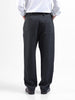 Men's Black Loose Fit Casual Trousers
