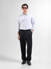 Men's Black Loose Fit Casual Trousers