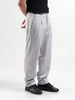 Men's Grey Loose Fit Casual Trousers