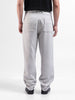 Men's Grey Loose Fit Casual Trousers