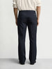 Men's Navy Regular Fit Casual Trousers