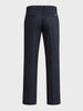 Men's Navy Regular Fit Casual Trousers
