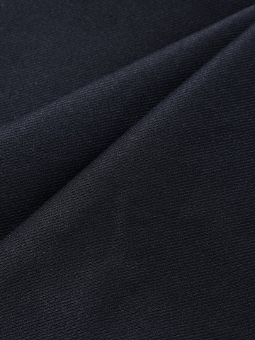 Men's Navy Regular Fit Casual Trousers