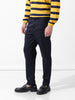 Men's Navy Blue Relaxed Fit Casual Trousers