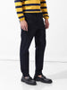 Men's Navy Blue Relaxed Fit Casual Trousers