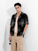 Men's Black Relaxed Fit Casual Shirt