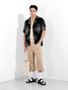 Men's Black Relaxed Fit Casual Shirt