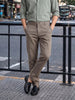 Men's Grey Regular Fit Solid Casual Chinos