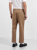 Men's Khaki Relaxed Fit Casual Chinos