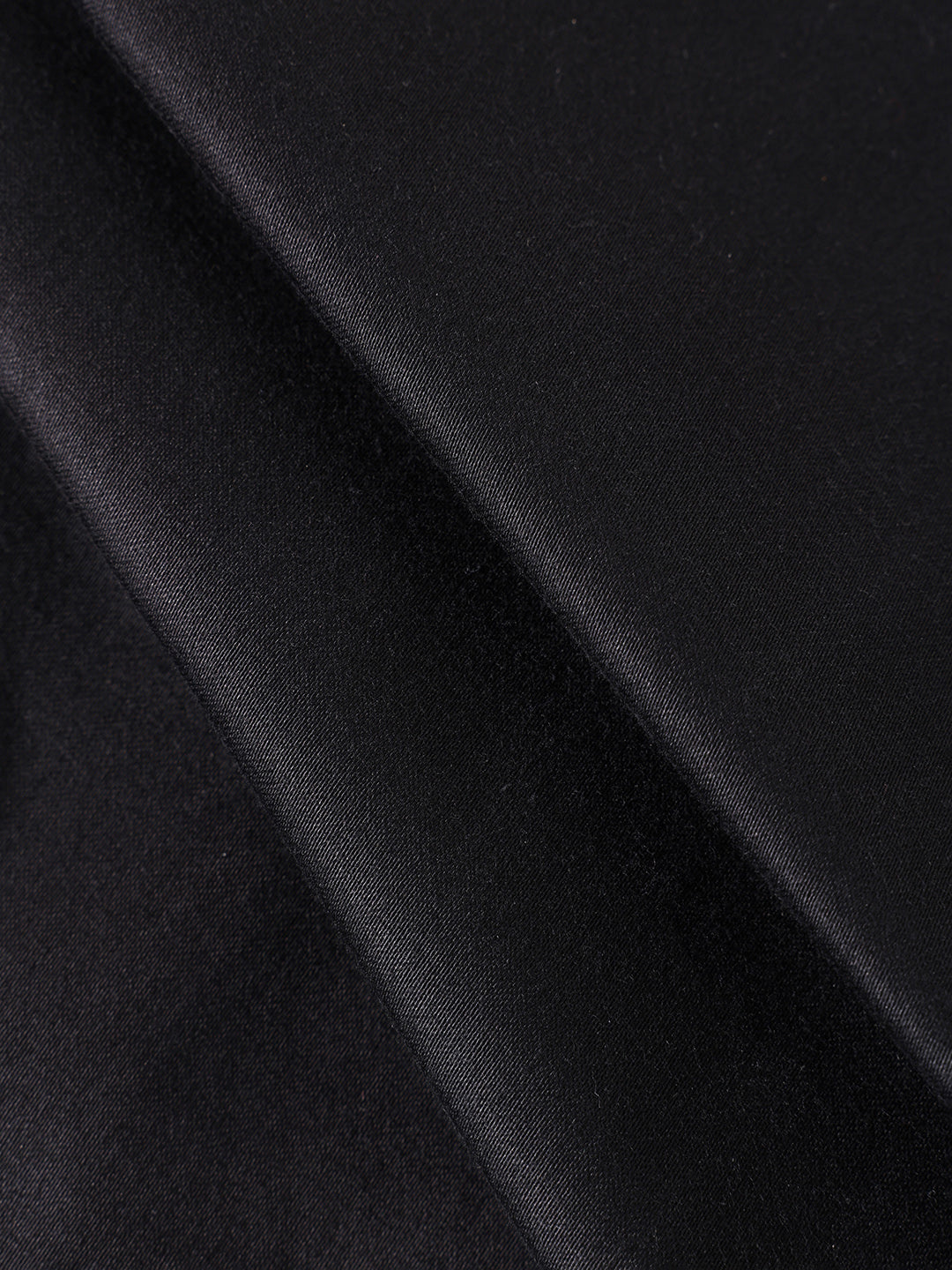 Men's Black Relaxed Fit Casual Chinos