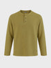 Men's Green Regular Fit Solid Casual T-Shirt