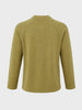 Men's Green Regular Fit Solid Casual T-Shirt