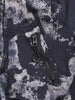 Men's Black Regular Fit Printed Casual Jacket