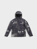 Men's Green Regular Fit Printed Casual Jacket