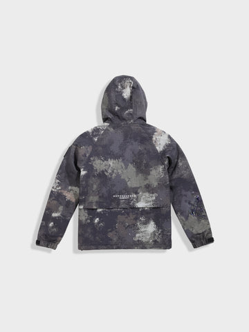Men's Green Regular Fit Printed Casual Jacket