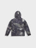 Men's Green Regular Fit Printed Casual Jacket