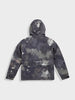 Men's Black Regular Fit Printed Casual Winter Jacket