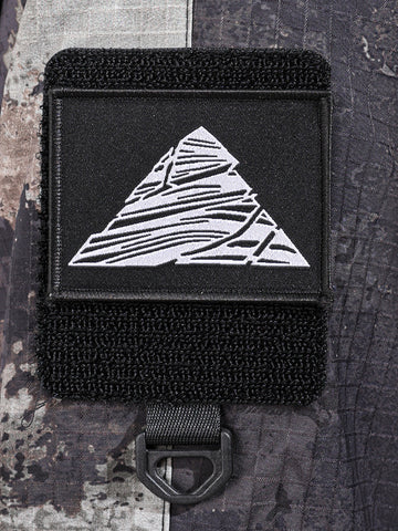 Men's Black Regular Fit Printed Casual Winter Jacket