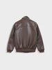 Men's Brown Regular Fit Embroided Casual Jacket