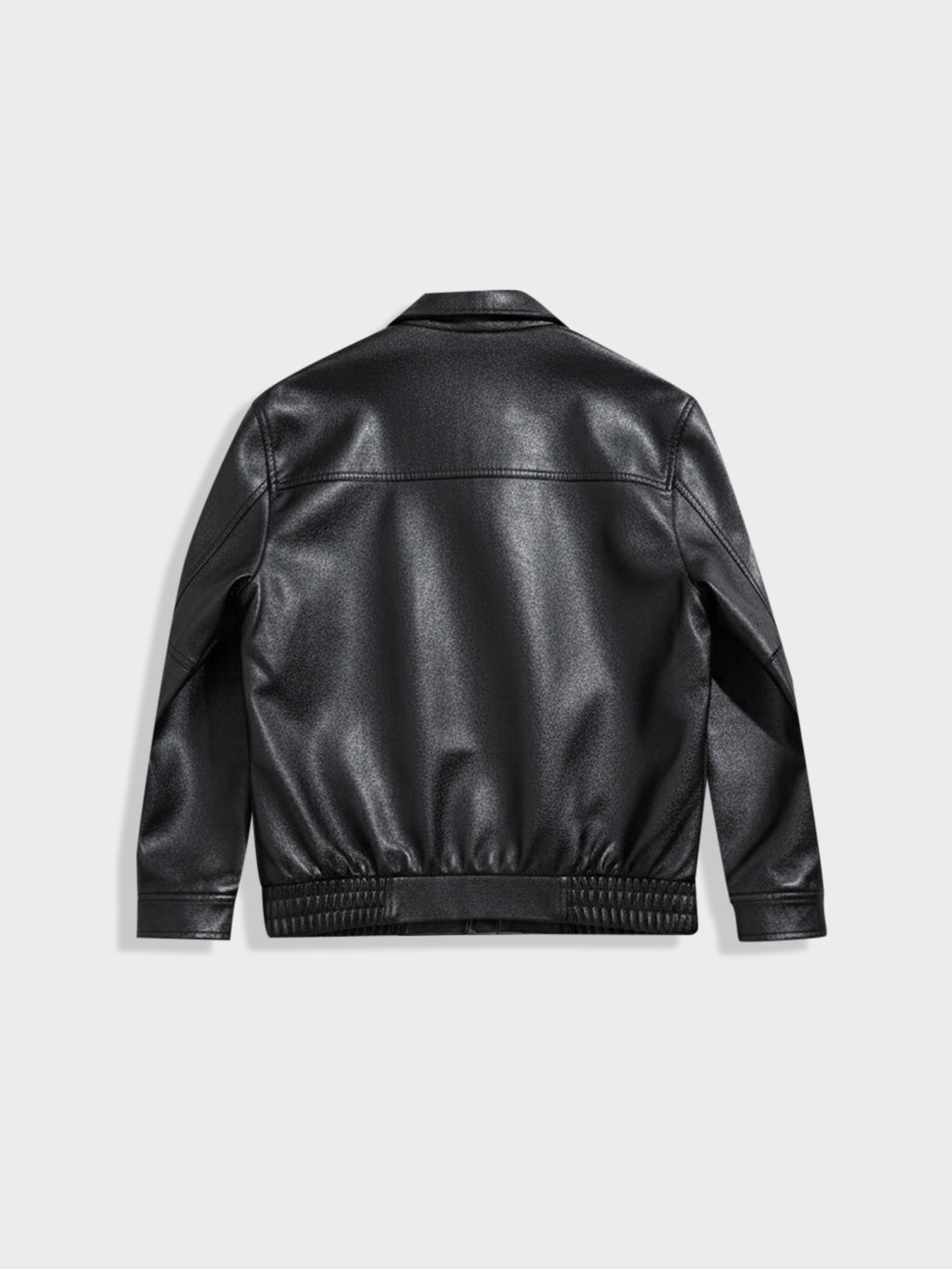 Men's Black Relaxed Fit  Casual Jacket
