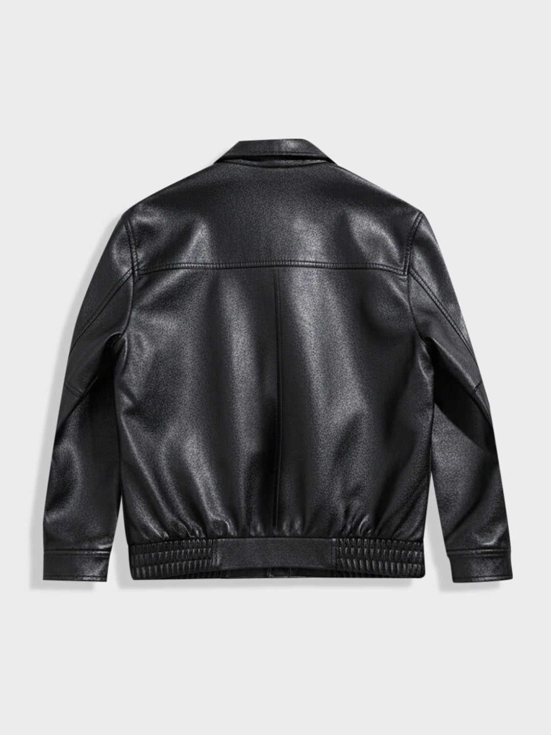Men's Black Relaxed Fit  Casual Jacket