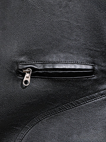 Men's Black Relaxed Fit  Casual Jacket